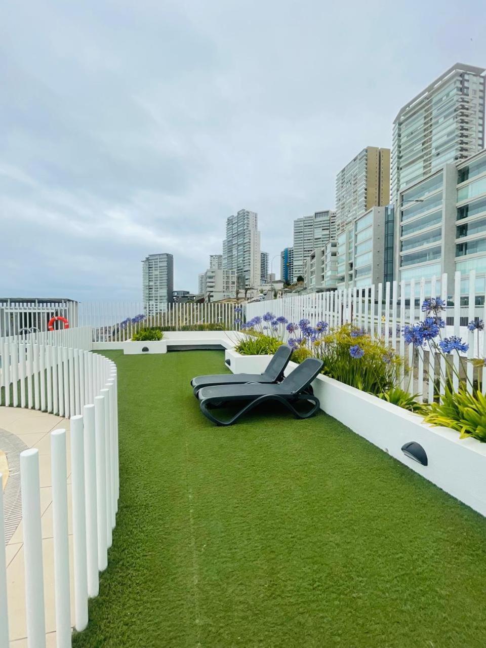 Appartamento Terrazas De Cochoa Vina del Mar Esterno foto