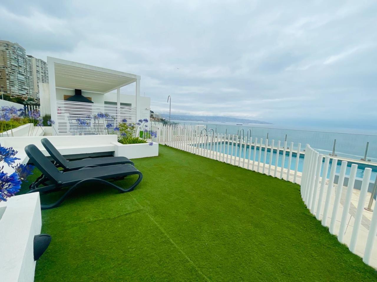 Appartamento Terrazas De Cochoa Vina del Mar Esterno foto
